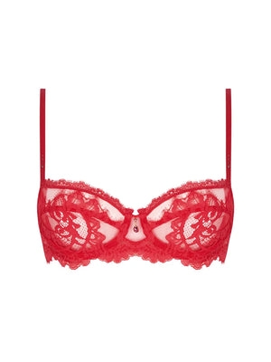 Lise Charmel - Desirs De Venise Half Cup Bra Grenat Venise