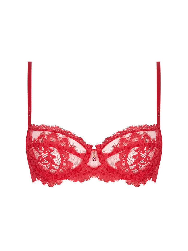 Lise Charmel - Desirs De Venise Half Cup Bra Grenat Venise