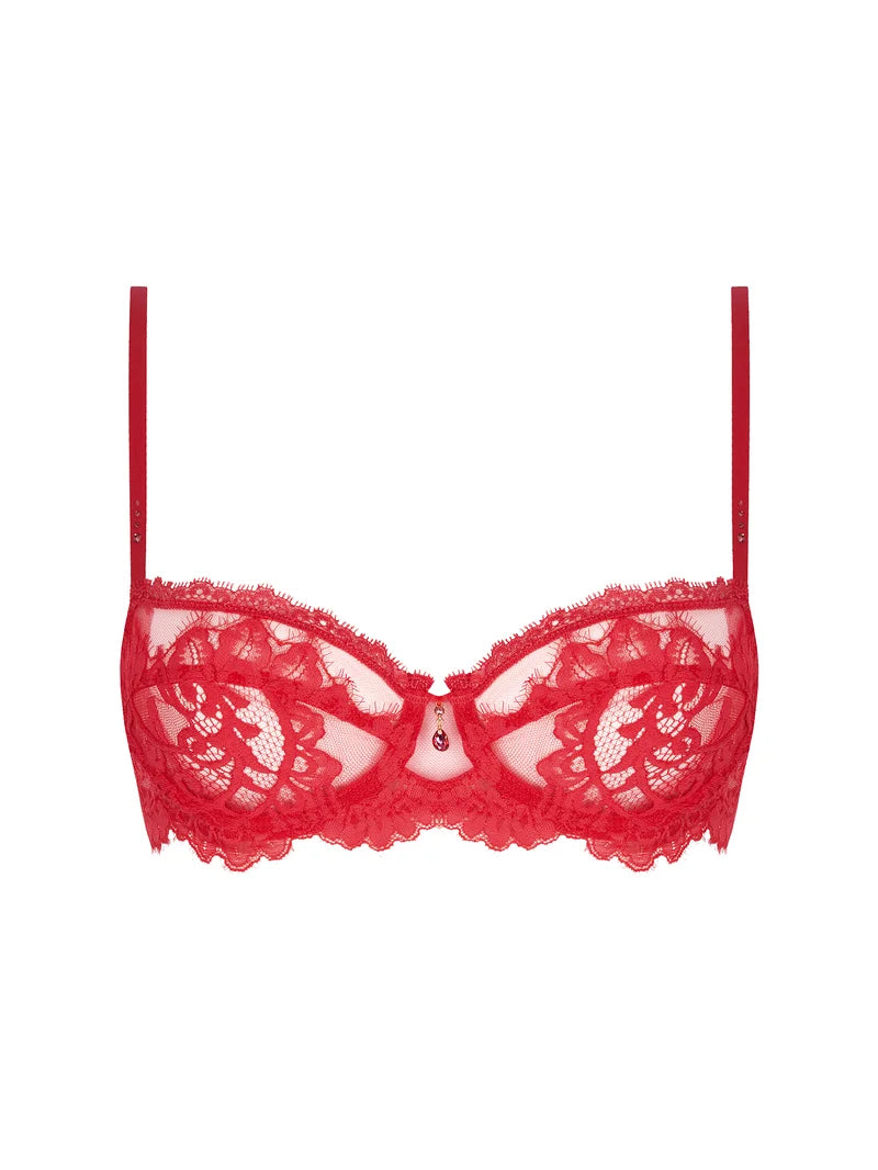 Lise Charmel - Desirs De Venise Half Cup Bra Grenat Venise