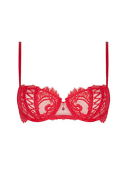 Lise Charmel - Desirs De Venise Vertical Seam Half Cup Bra Grenat Venise