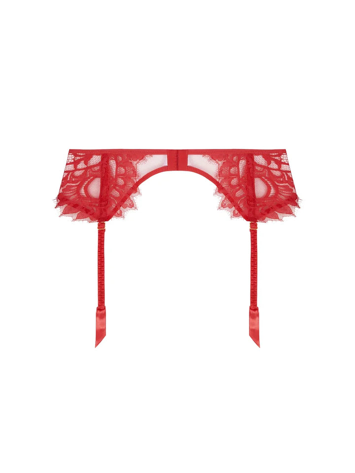 Lise Charmel - Desirs De Venise Suspender Belt Grenat Venise