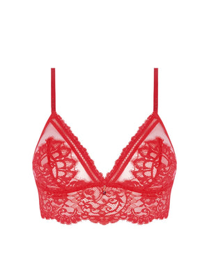 Lise Charmel - Desirs De Venise Wireless Triangle Bra Grenat Venise
