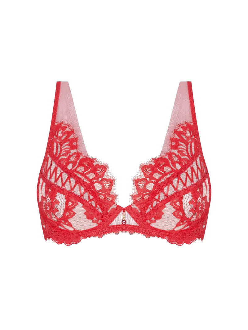 Lise Charmel - Desirs De Venise Glam Push-Up Bra Grenat Venise