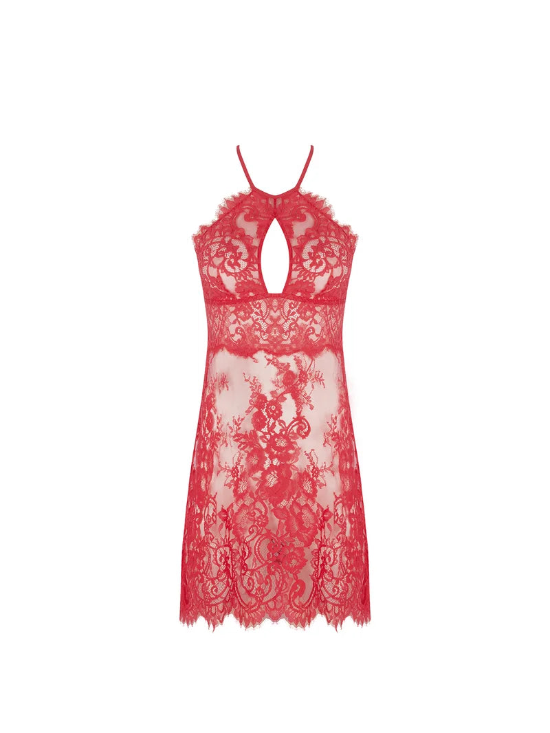 Lise Charmel - Desirs De Venise Babydoll Grenat Venise