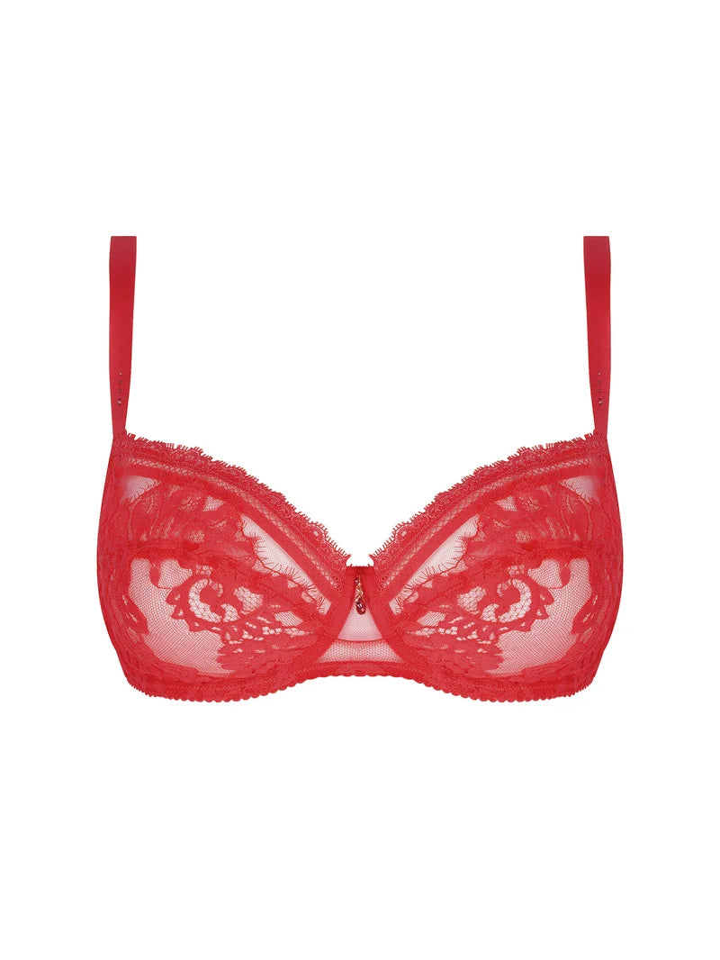 Lise Charmel - Desirs De Venise Half Cup Bra Grenat Venise