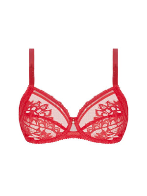 Lise Charmel - Desirs De Venise 3 Parts Full Cup Bra Grenat Venise