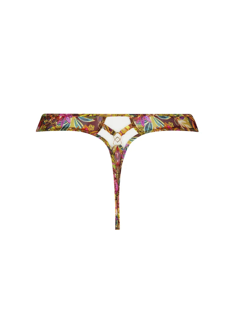 Lise Charmel - Danse Des Fleurs Thong Fushia Vert