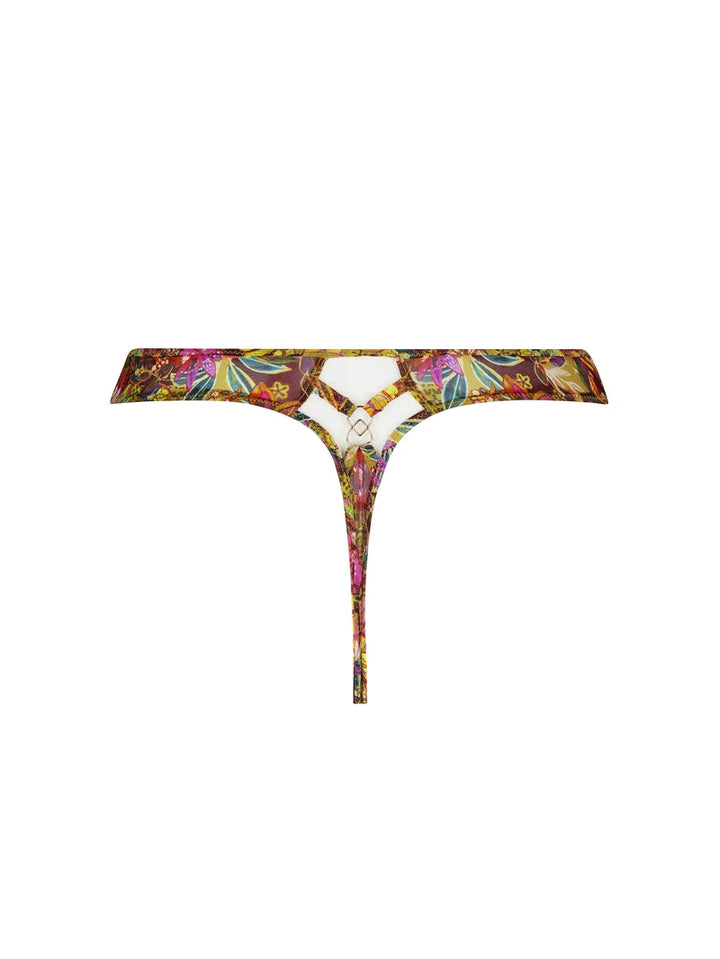 Lise Charmel - Danse Des Fleurs Thong Fushia Vert