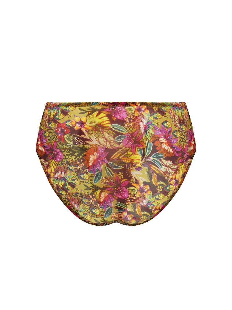 Lise Charmel - Danse Des Fleurs High Waist Brief Fushia Vert