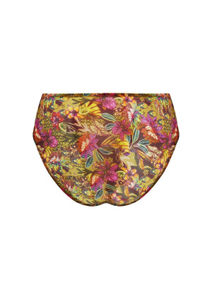 Lise Charmel - Danse Des Fleurs High Waist Brief Fushia Vert