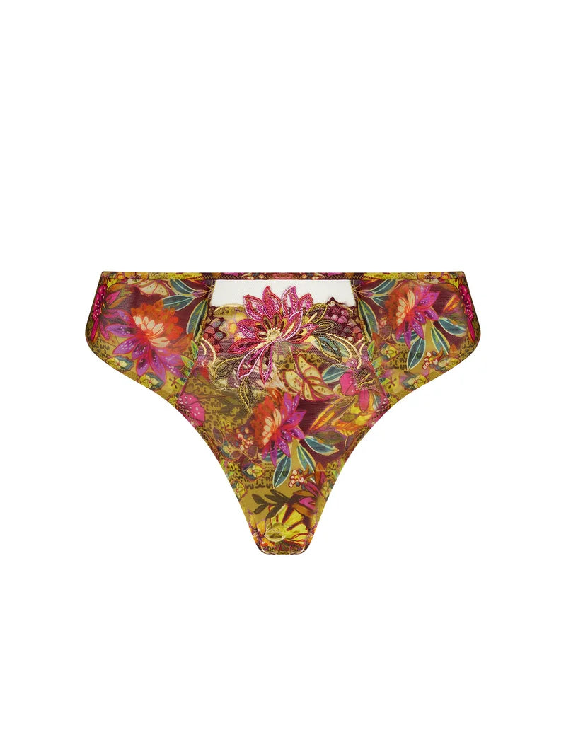 Lise Charmel - Danse Des Fleurs Italian Brief Fushia Vert