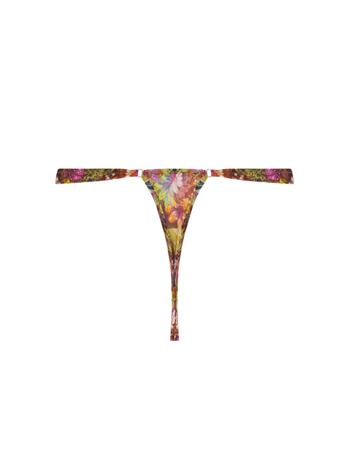 Lise Charmel - Danse Des Fleurs Sexy Thong Plus Fushia Vert