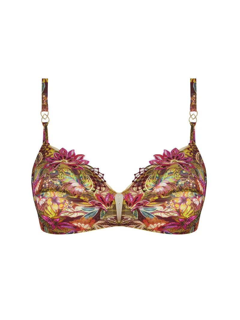 Lise Charmel - Danse Des Fleurs Full Cup Bra Fushia Vert