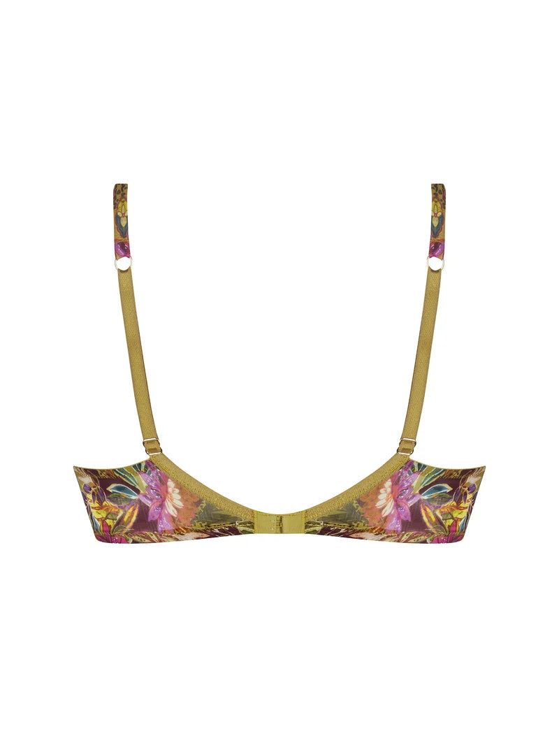 Lise Charmel - Danse Des Fleurs Full Cup Bra Fushia Vert
