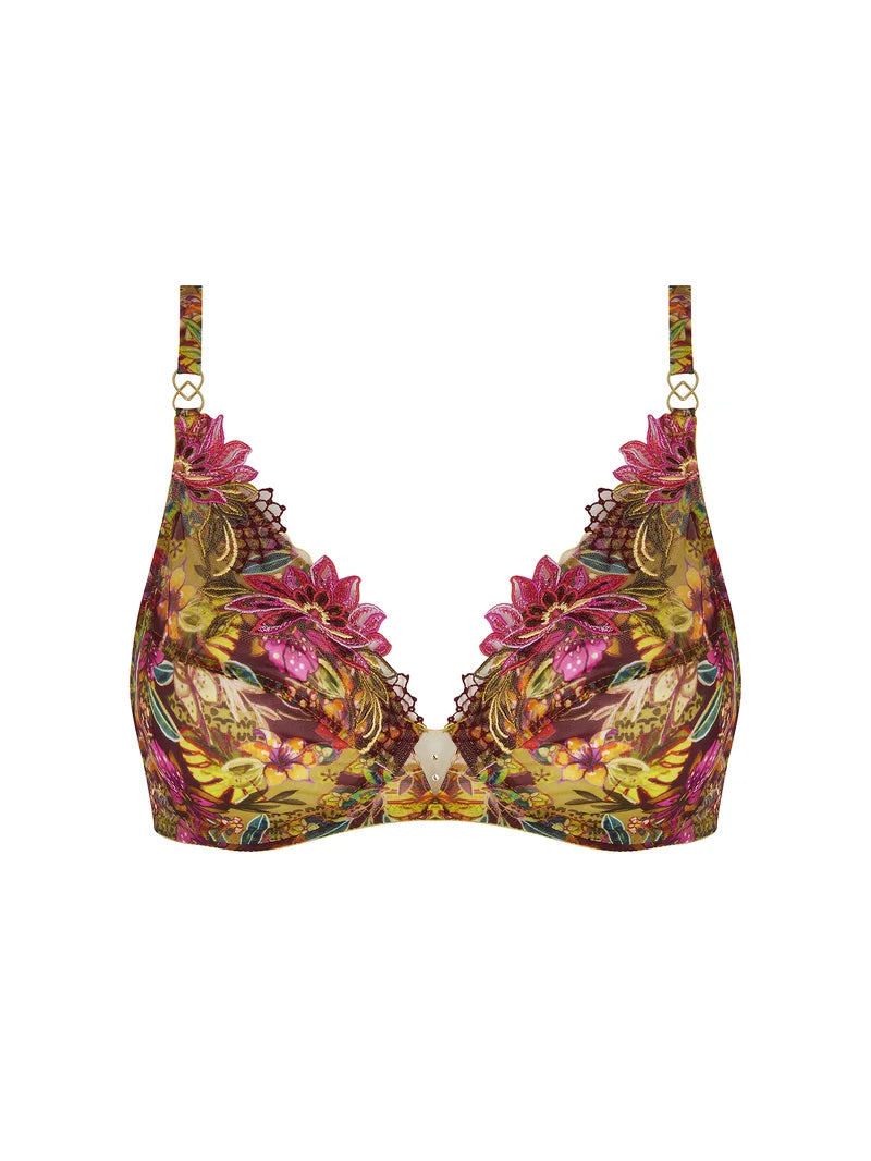 Lise Charmel - Danse Des Fleurs Glam Push-Up Bra Fushia Vert