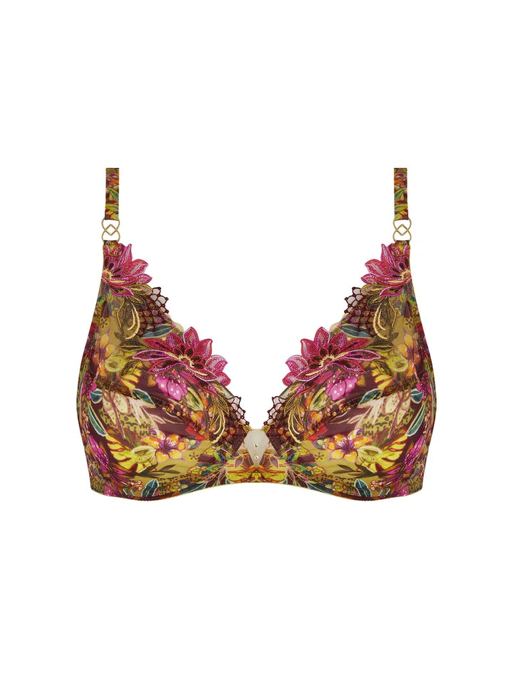 Lise Charmel - Danse Des Fleurs Glam Push-Up Bra Fushia Vert