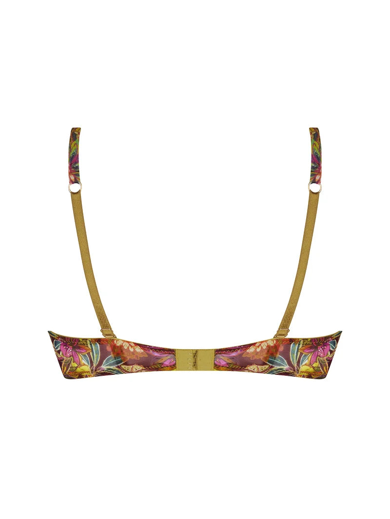 Lise Charmel - Danse Des Fleurs Padded Contour Bra Fushia Vert