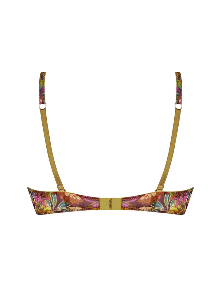 Lise Charmel - Danse Des Fleurs Padded Contour Bra Fushia Vert