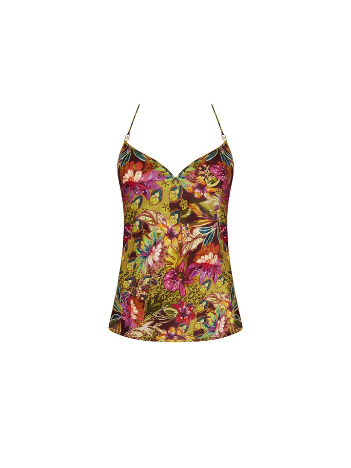 Lise Charmel - Danse Des Fleurs Camisole Fushia Vert