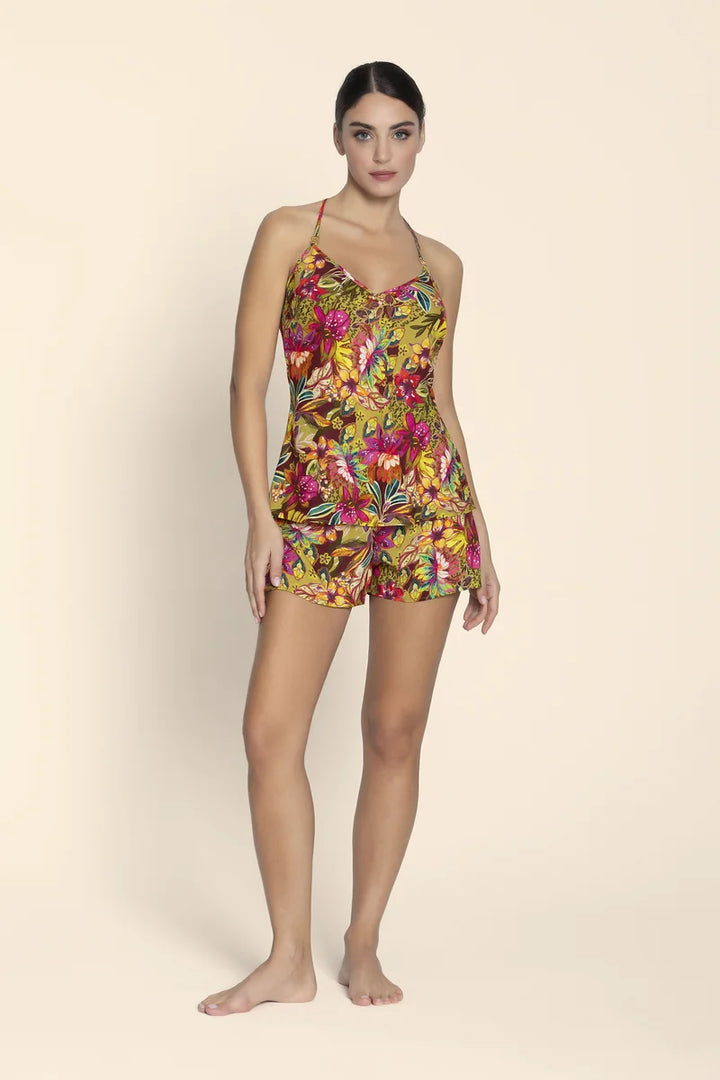Lise Charmel - Danse Des Fleurs Shorts Fushia Vert