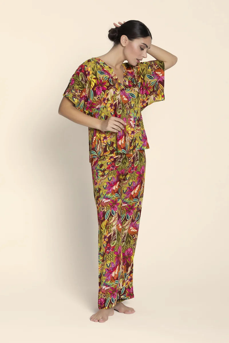 Lise Charmel - Danse Des Fleurs Tunic Fushia Vert