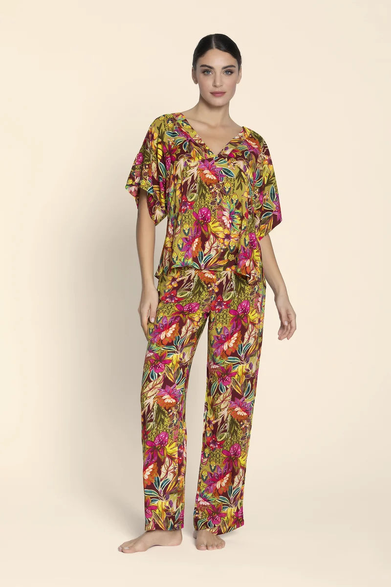 Lise Charmel - Danse Des Fleurs Tunic Fushia Vert