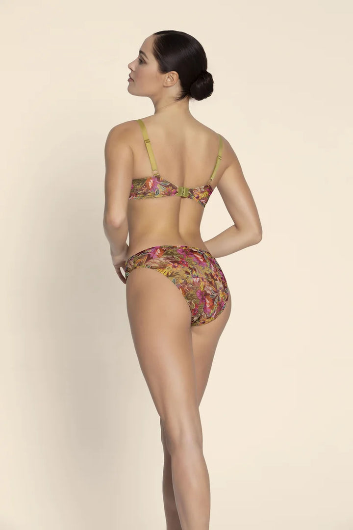 Lise Charmel - Danse Des Fleurs Covering Half Cup Bra Fushia Vert