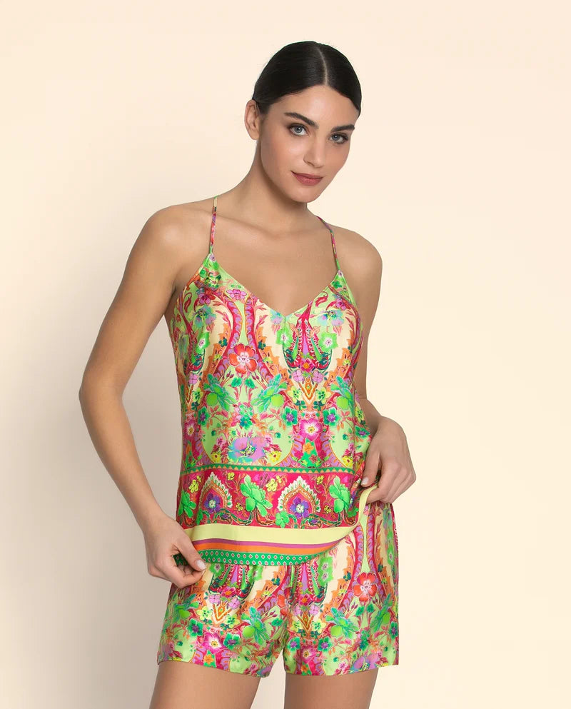 Lise Charmel - Libertine En Fleurs Camisole Nature Libertine