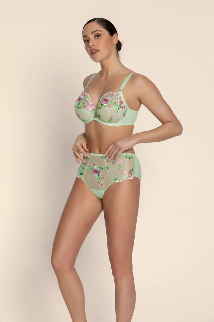 Lise Charmel - Libertine En Fleurs 3 Parts Full Cup Bra Nature Libertine