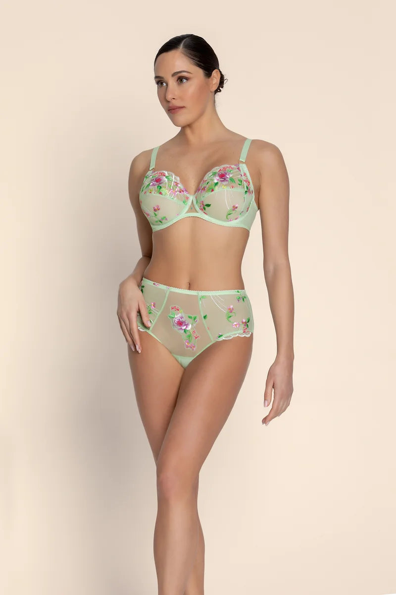 Lise Charmel - Libertine En Fleurs 3 Parts Full Cup Bra Nature Libertine