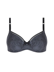 Antigel by Lise Charmel - Bureau Secret 3 Parts Full Cup Bra Gris Souris