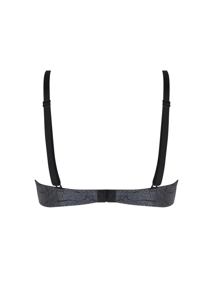 Antigel by Lise Charmel - Bureau Secret 3 Parts Full Cup Bra Gris Souris