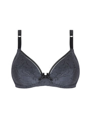 Antigel by Lise Charmel - Bureau Secret 3 Parts Full Cup Bra Gris Souris