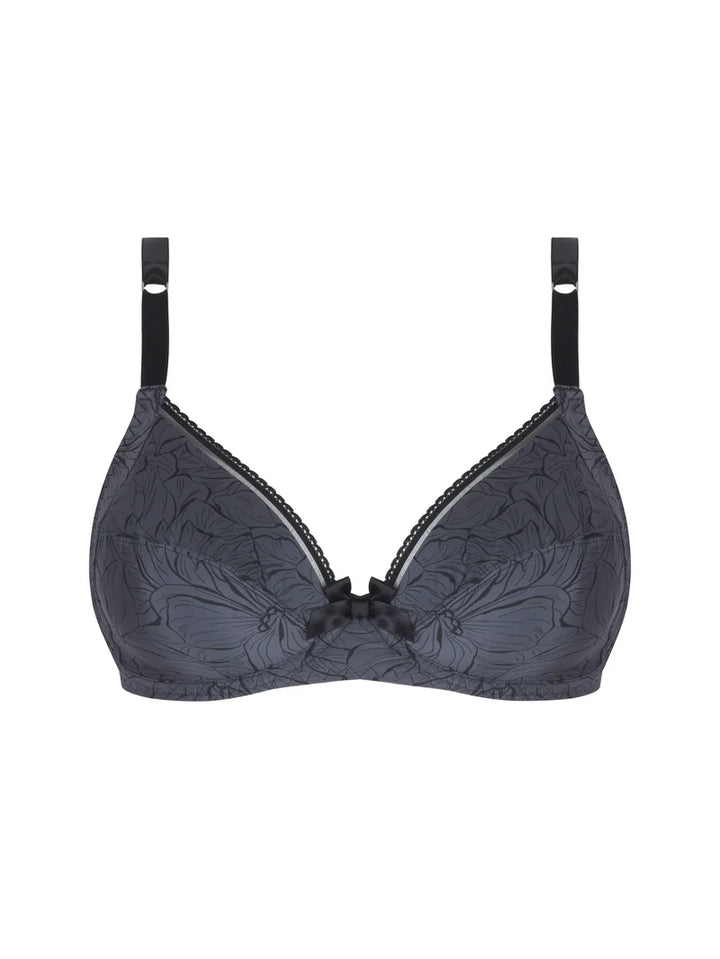Antigel by Lise Charmel - Bureau Secret 3 Parts Full Cup Bra Gris Souris