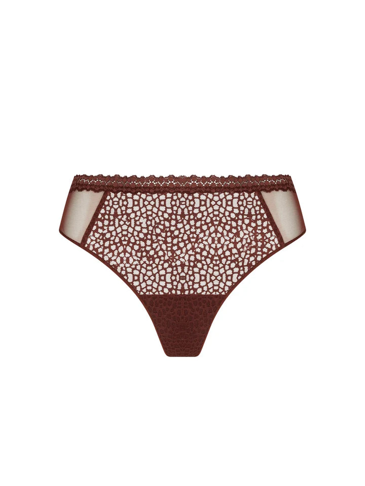 Antigel by Lise Charmel - Exquise En Dentelle Thong Cappuccino