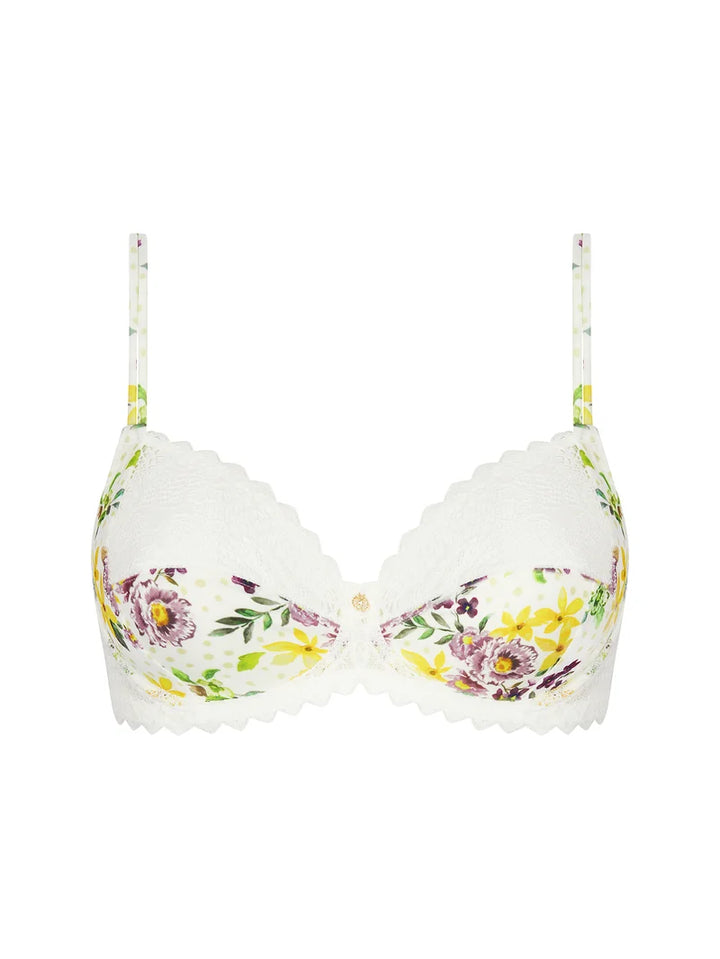Antigel by Lise Charmel - Jardin Des Poetes 3 Parts Full Cup Bra Poesie Fleurie