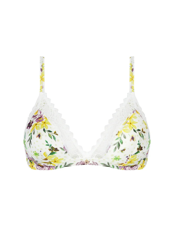 Antigel by Lise Charmel - Jardin Des Poetes Wireless Triangle Bra Poesie Fleurie