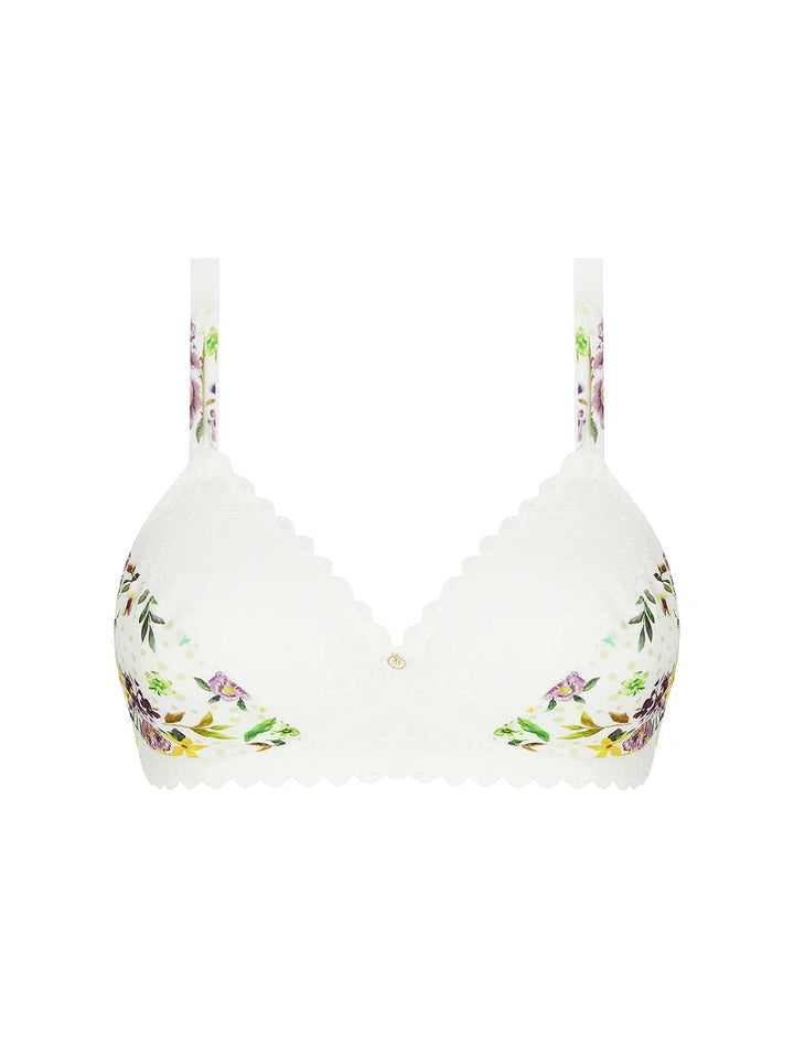 Antigel by Lise Charmel - Jardin Des Poetes Wireless Triangle Support Bra Poesie Fleurie