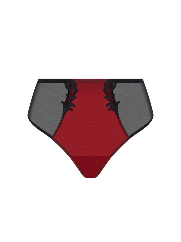 Lise Charmel - Bellissime Inconnue High Waist Brief Ombre Rouge
