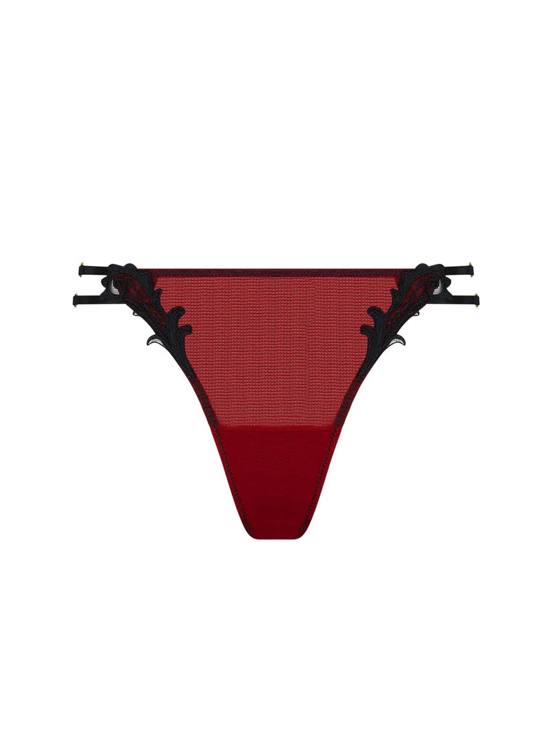 Lise Charmel - Bellissime Inconnue Sexy Thong Plus Ombre Rouge
