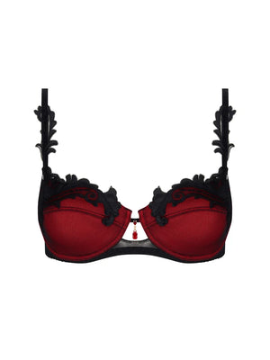 Lise Charmel - Bellissime Inconnue Half Cup Bra Ombre Rouge