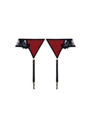 Lise Charmel - Bellissime Inconnue Suspender Belt Ombre Rouge