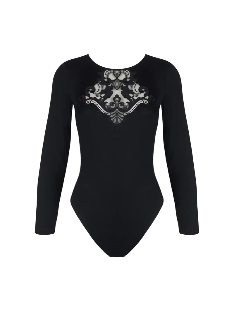Lise Charmel - Bellissime Inconnue Bodysuit Ombre Rouge