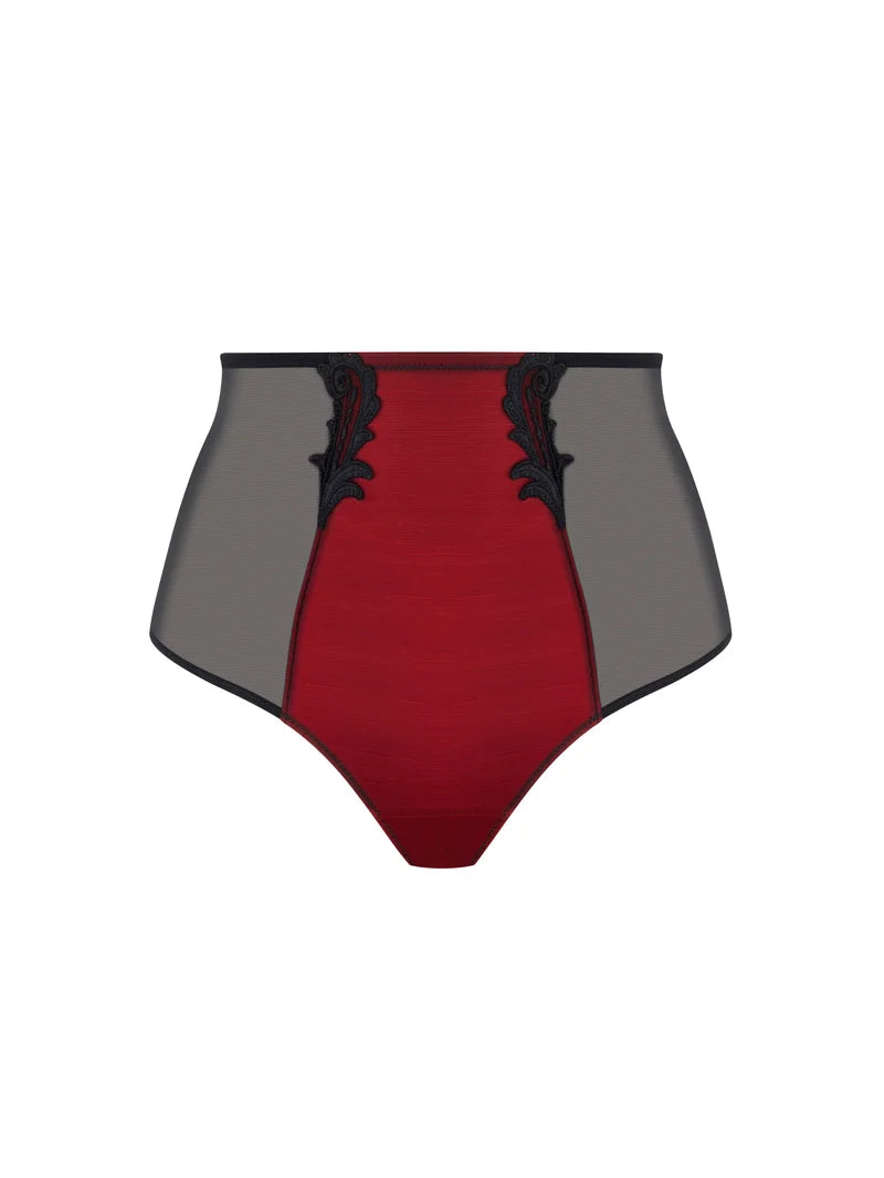 Lise Charmel - Bellissime Inconnue Retro High Brief Ombre Rouge