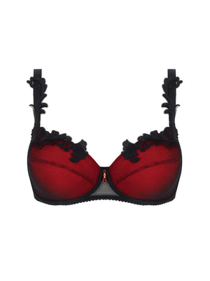 Lise Charmel - Bellissime Inconnue Half Cup Bra Ombre Rouge