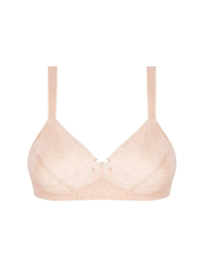 Antigel by Lise Charmel - Sous Les Ombelles Large Cup Wireless Triangle Bra Peau Rosee