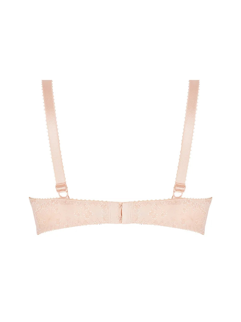 Antigel by Lise Charmel - Sous Les Ombelles Large Cup Wireless Triangle Bra Peau Rosee