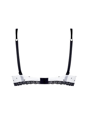 Antigel by Lise Charmel - Coeur De Rockeuse Vertical Seam Half Cup Bra Coeur Desir
