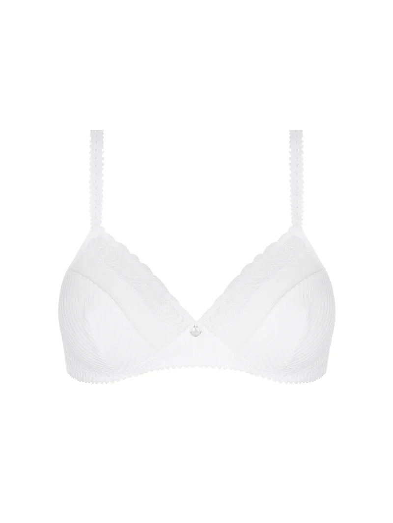 Antigel by Lise Charmel - Boyish Seduction Wireless Triangle Bra Blanc