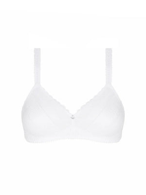 Antigel by Lise Charmel - Boyish Seduction Wireless Triangle Support Bra Blanc